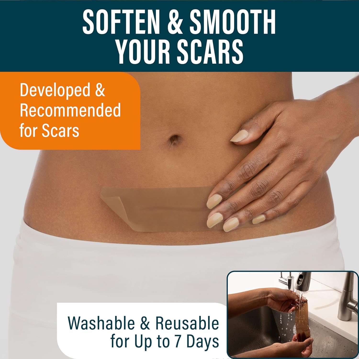 Silicone Scar Sheets - Light Skin Tone
