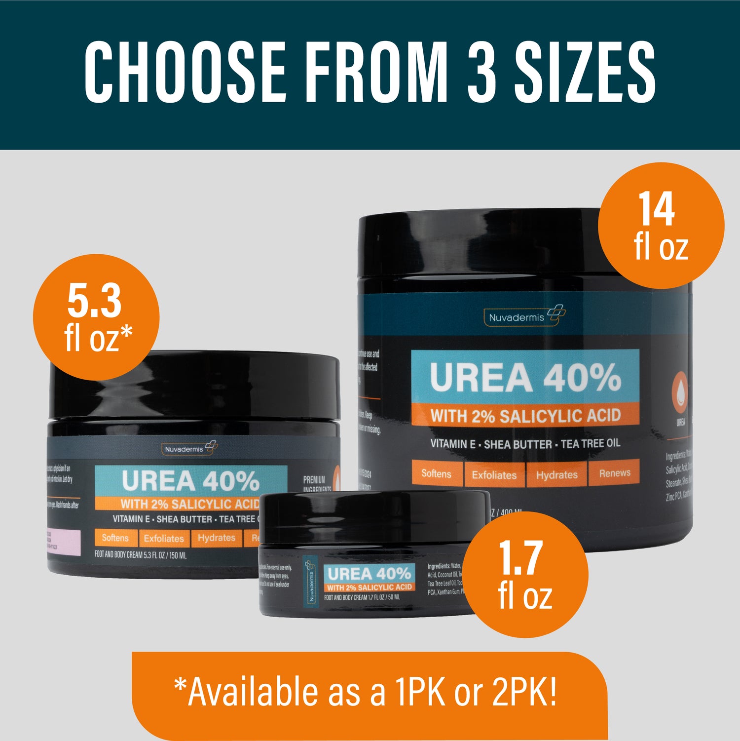 Urea Cream for Body, Hands, and Feet