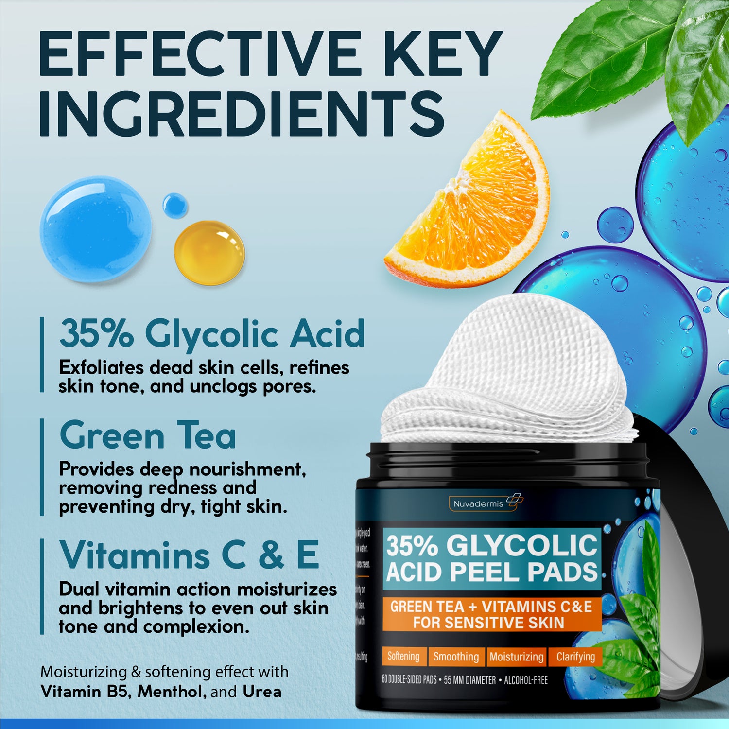 Glycolic Acid Peel Pads
