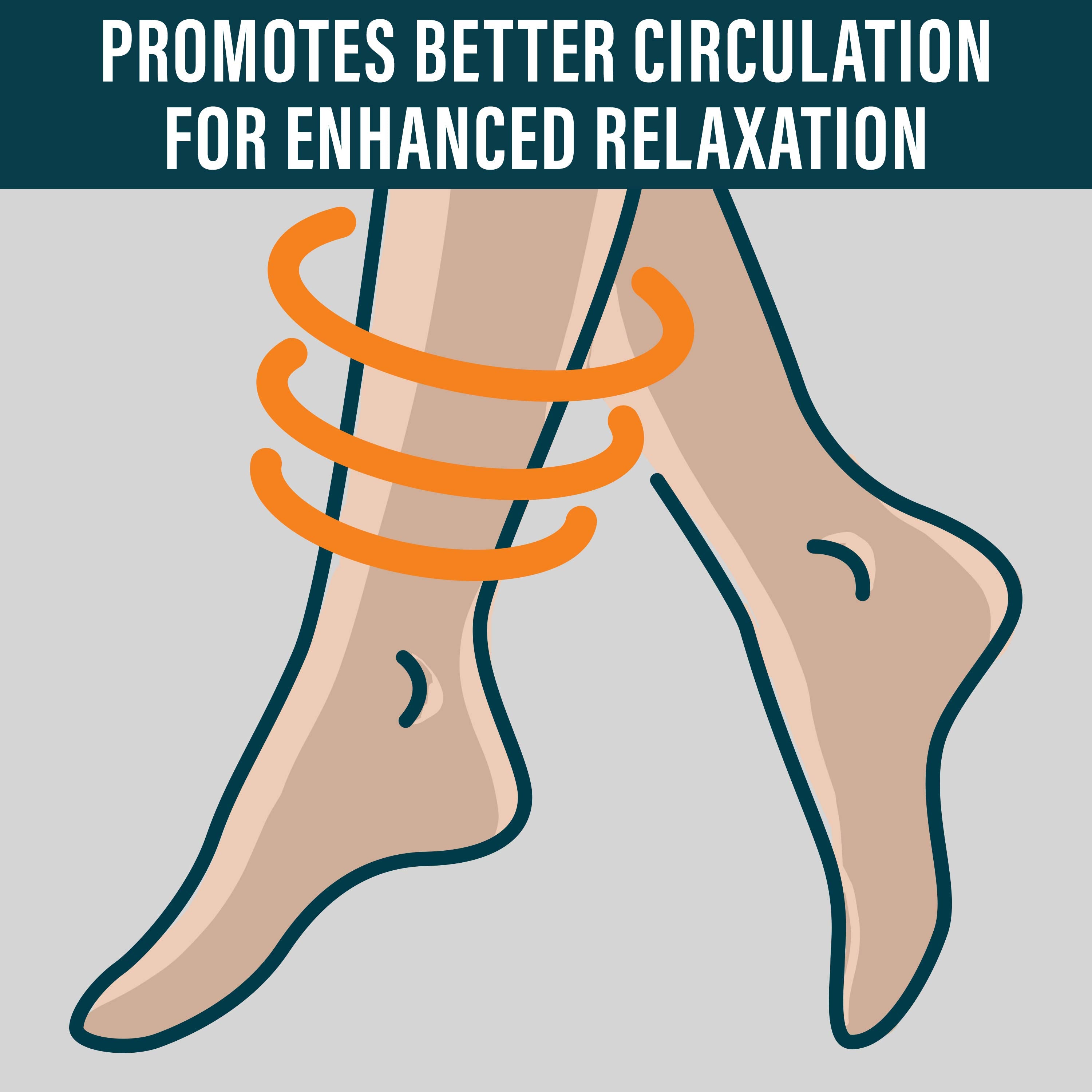 Promotes Better Circulation for Enhanced Relaxation