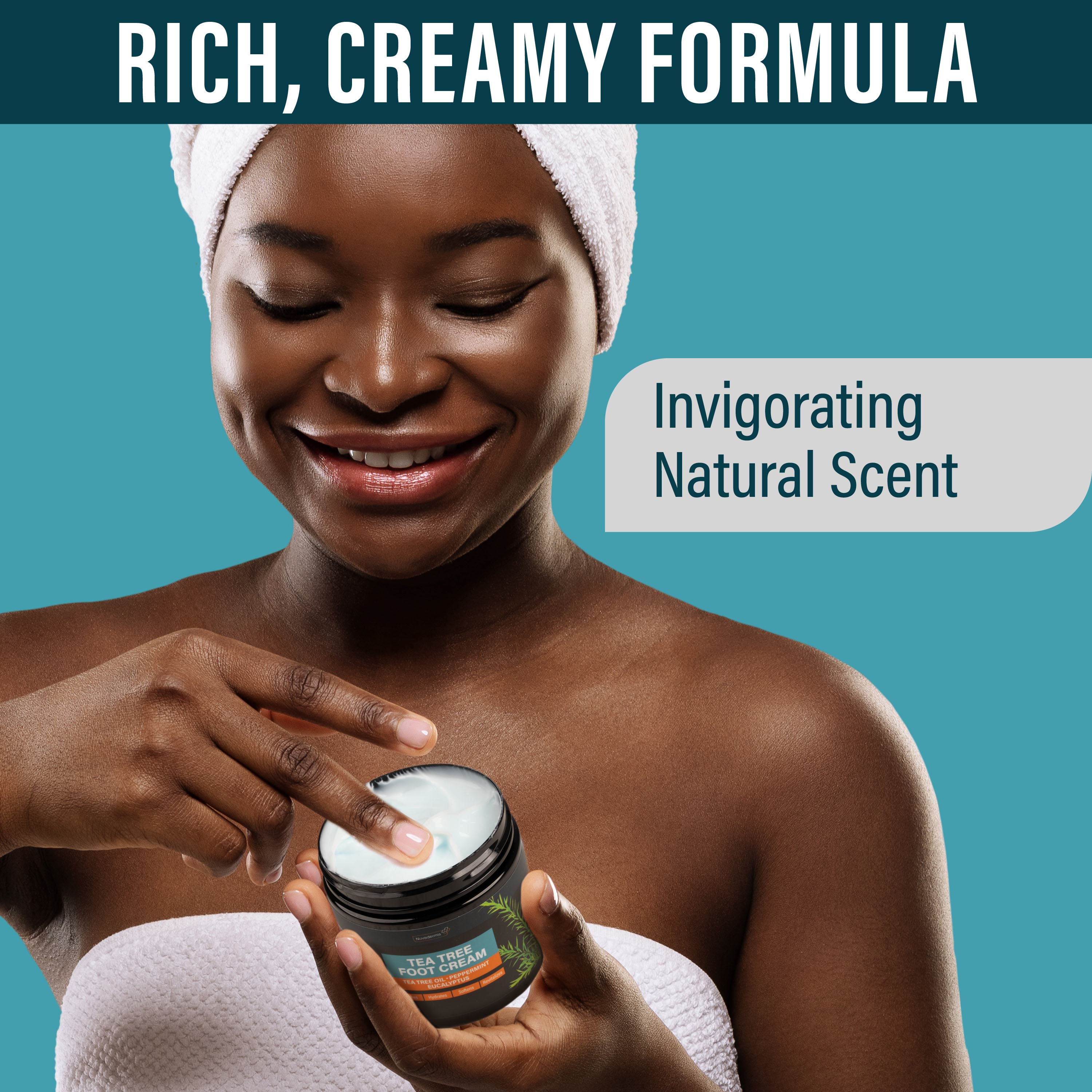 Rich, Creamy Formula - Natural Scent