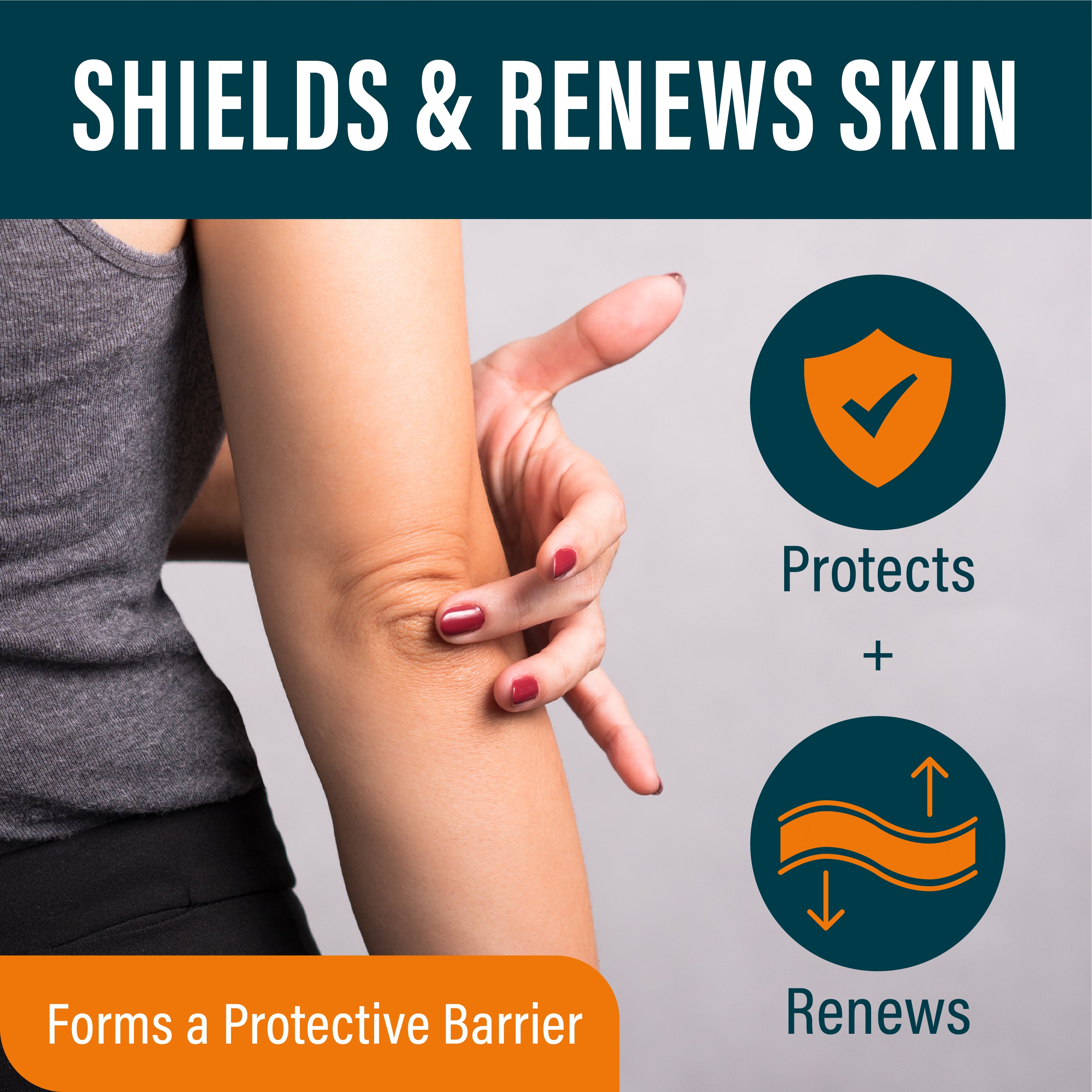 Shields and Renews Skin