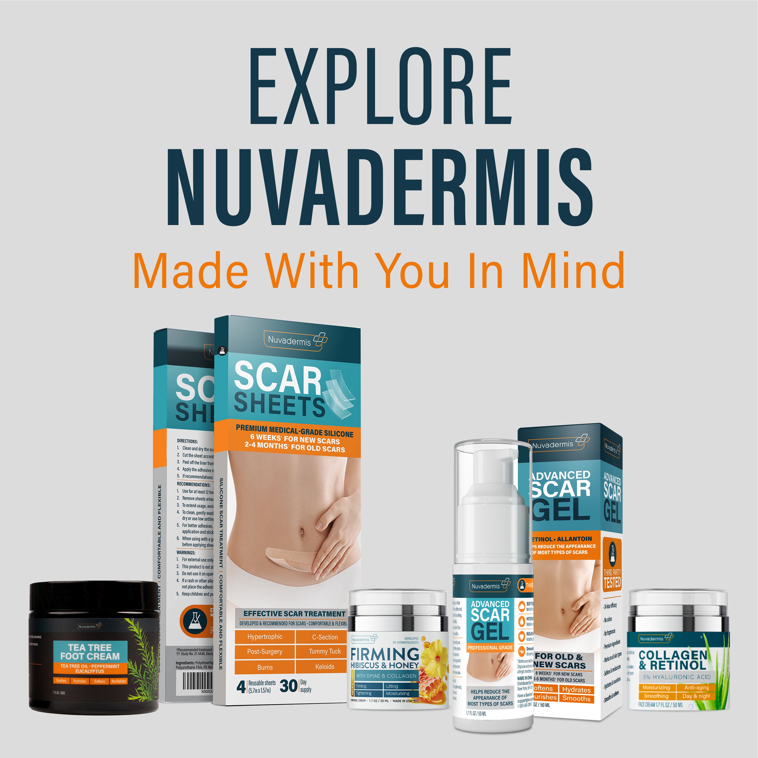 Explore Nuvadermis - Set of Products