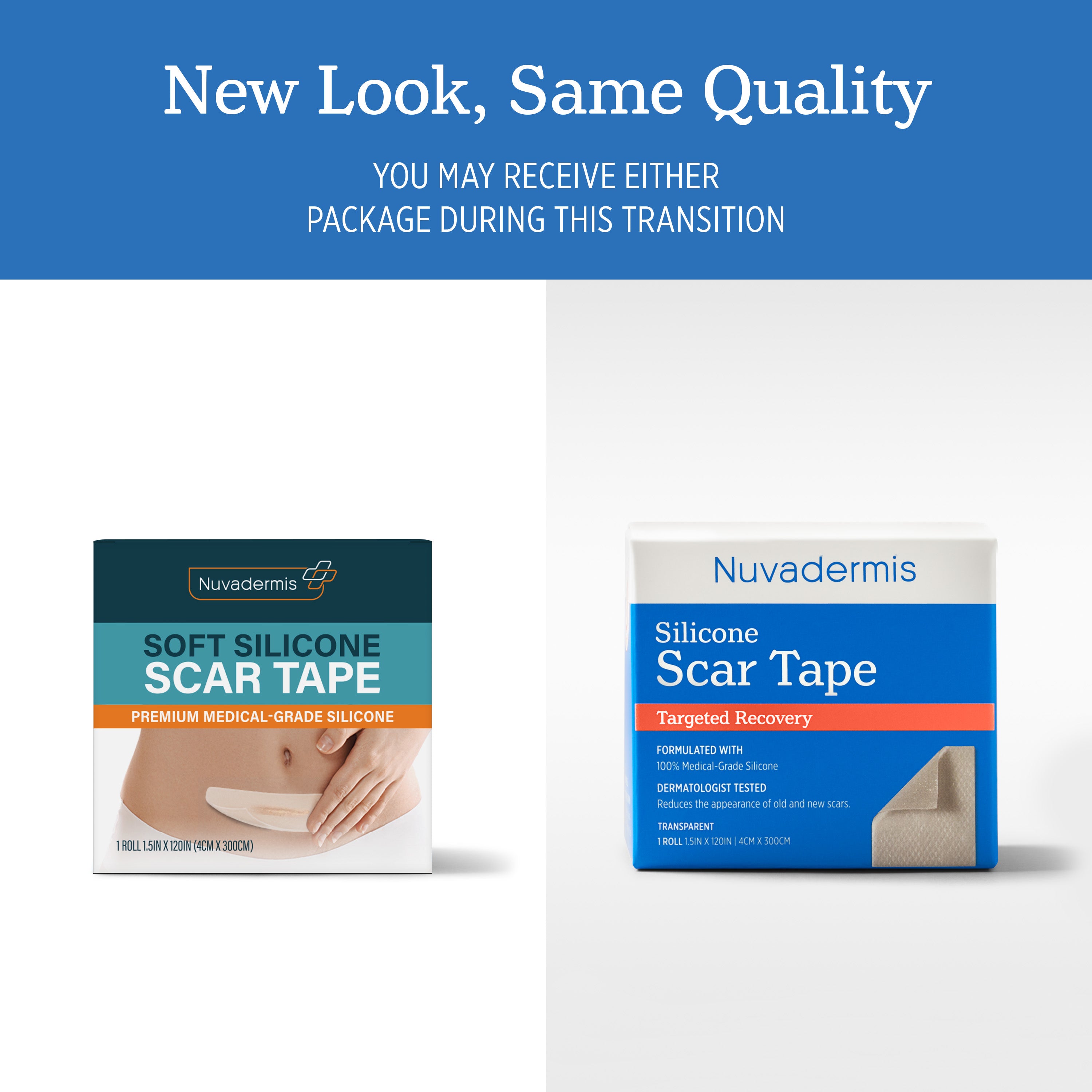 Silicone Scar Tape - Clear