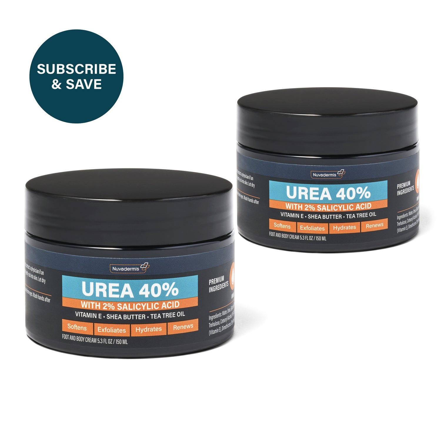 Urea Cream for Body, Hands, and Feet