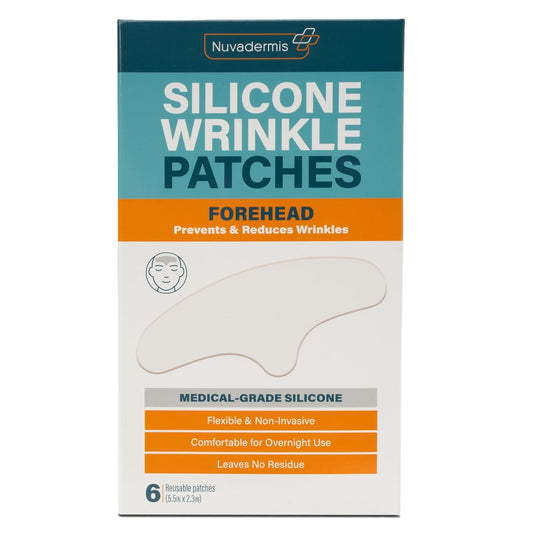 Silicone Wrinkle Patches for Forehead - 6 Patches