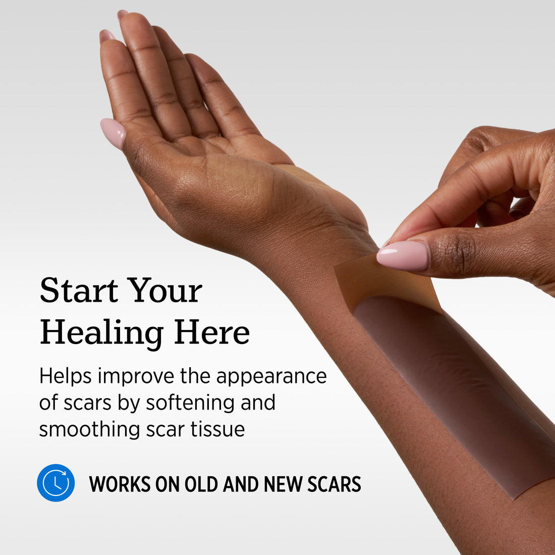Silicone Scar Sheets - Dark Skin Tone