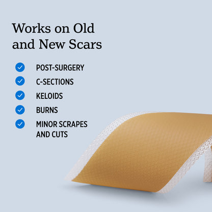 Silicone Scar Sheets - Medium Skin Tone