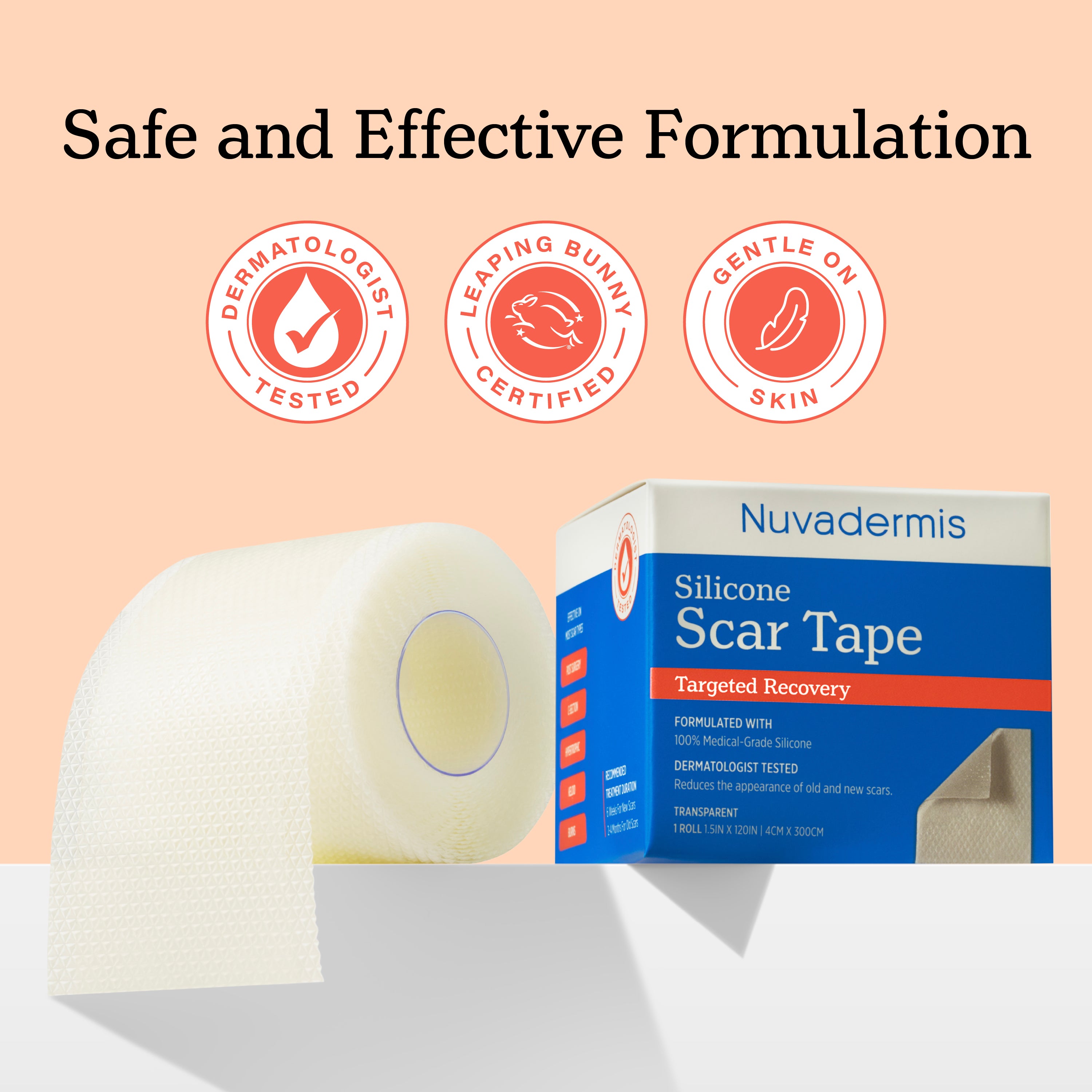 Silicone Scar Tape - Clear
