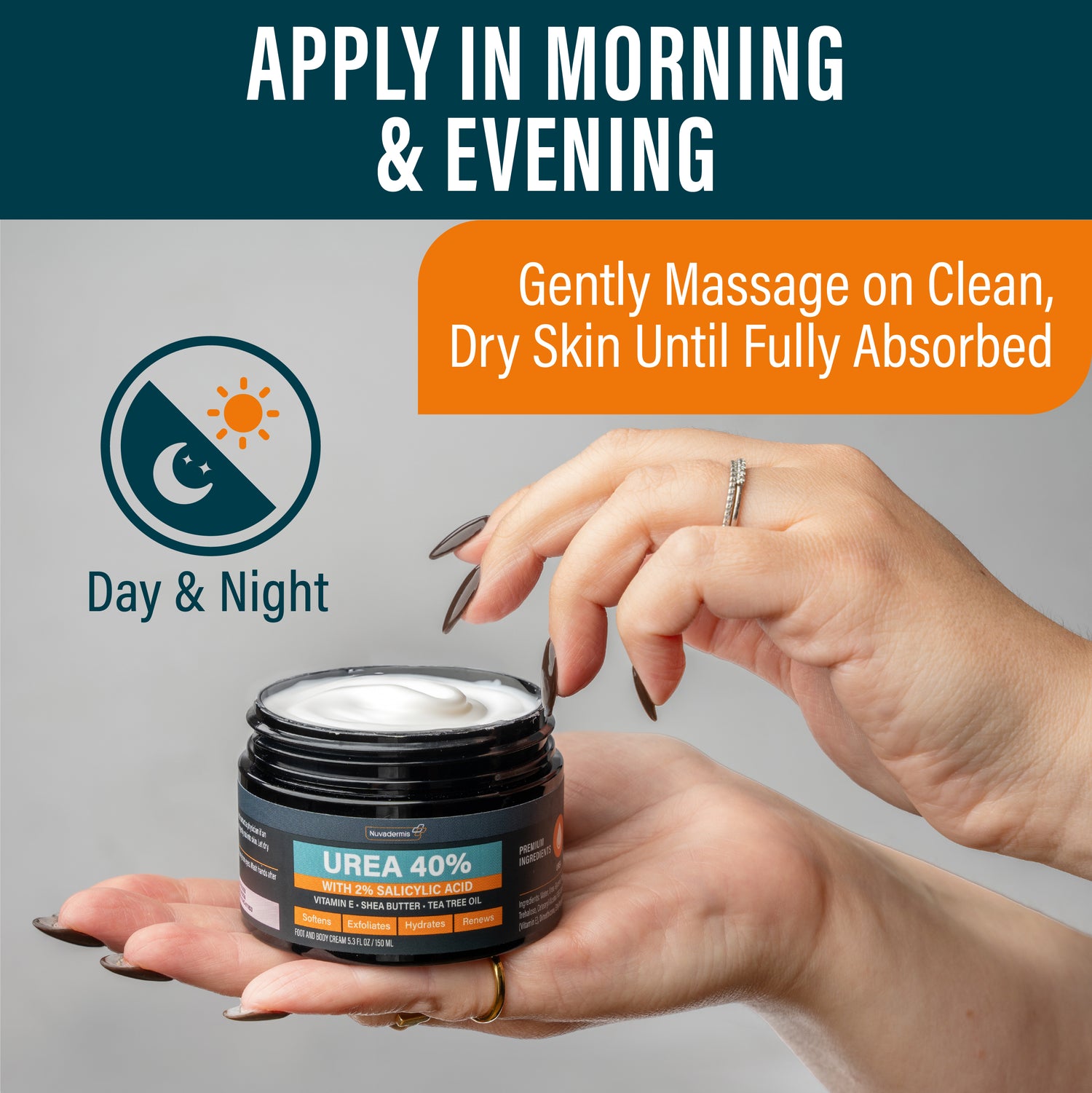 Urea Cream for Body, Hands, and Feet