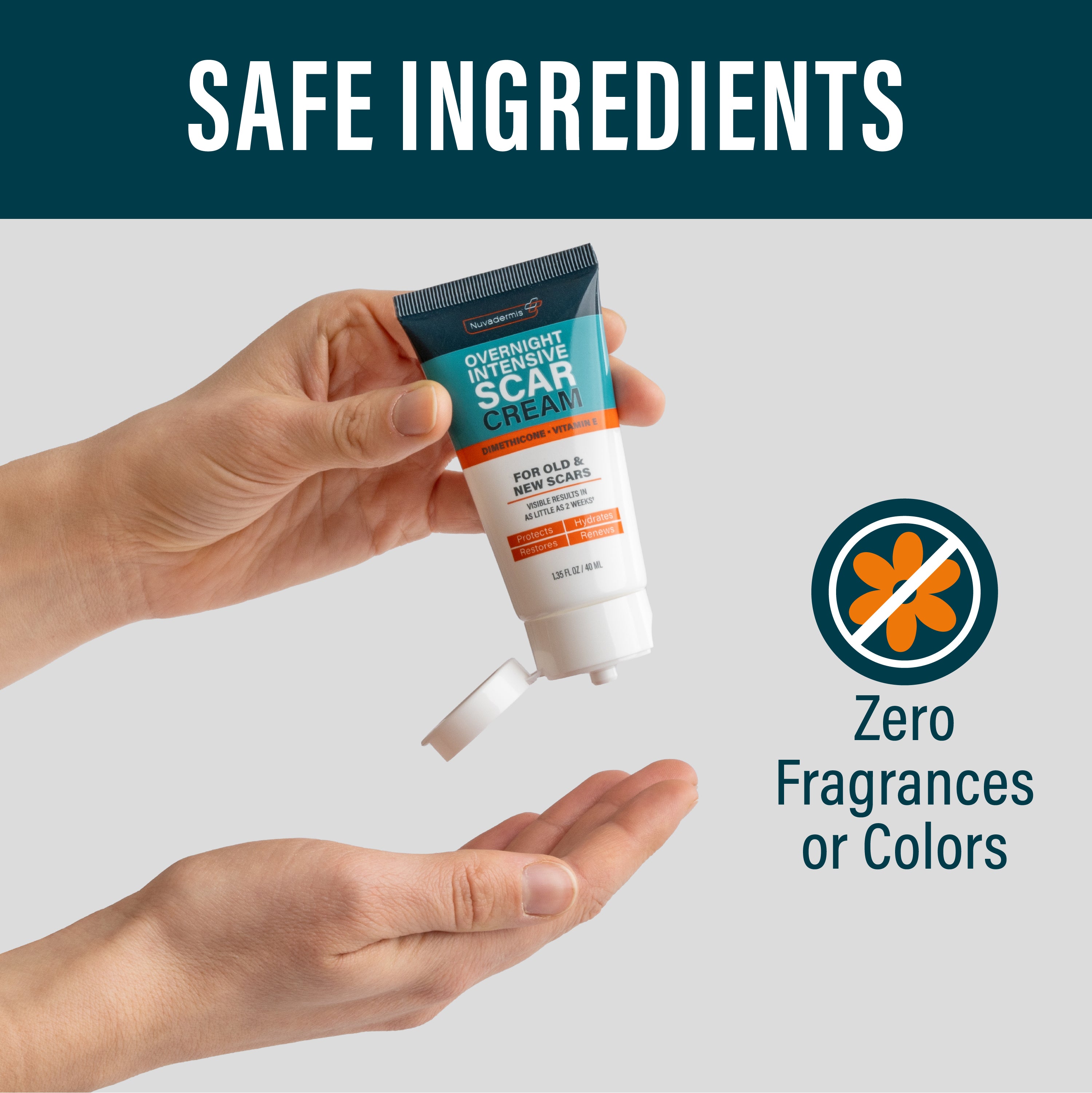 Scar Cream Duo: AM Scar Gel + PM Intensive Cream