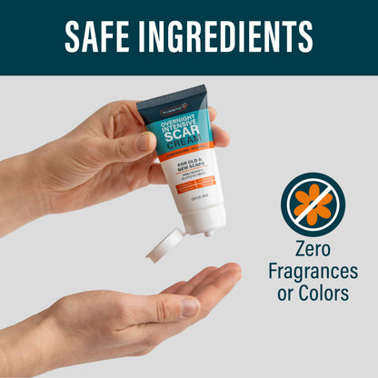 Scar Cream Duo: AM Scar Gel + PM Intensive Cream