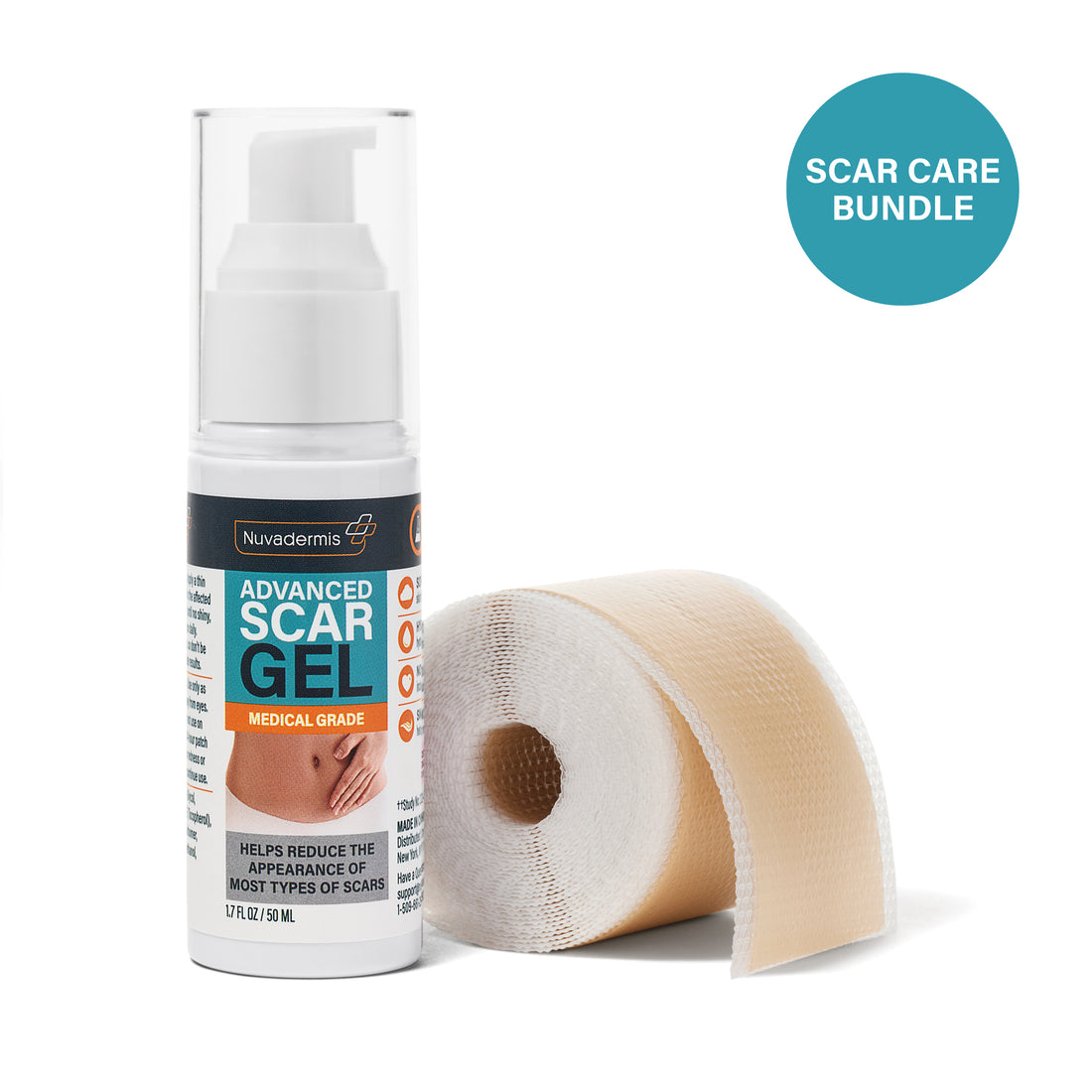 Classic Scar Care Duo: Scar Tape + Scar Gel