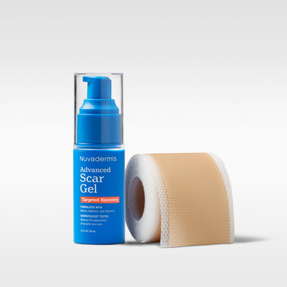AM Scar Care Duo: Scar Tape + Scar Gel
