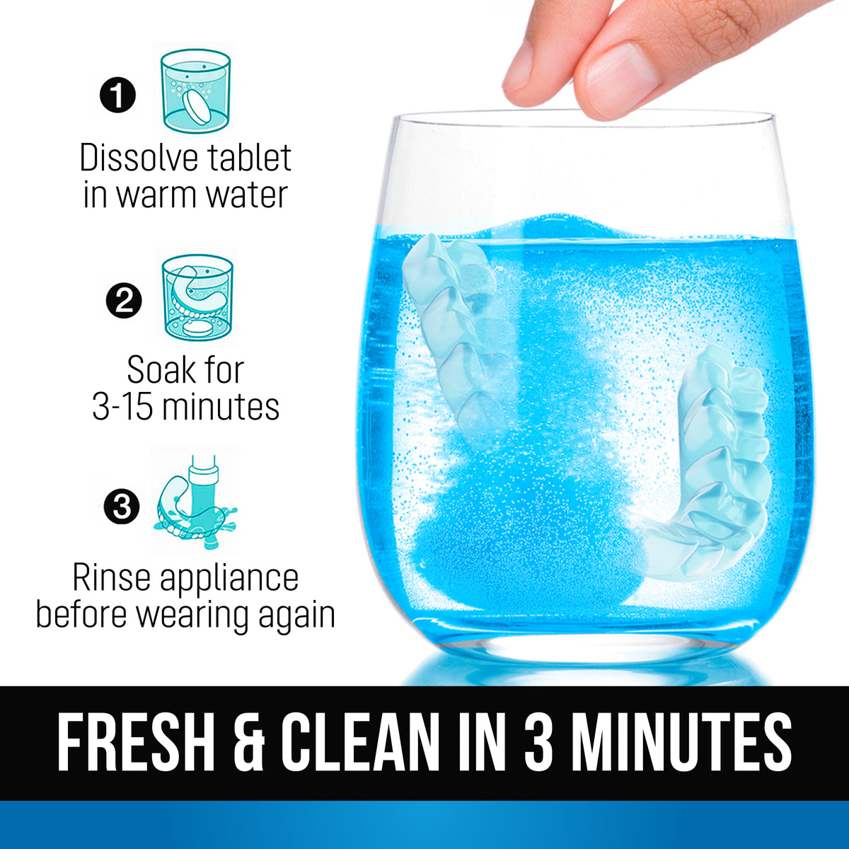 ZENGATE by Nuvadermis Retainer Cleaner Tablets
